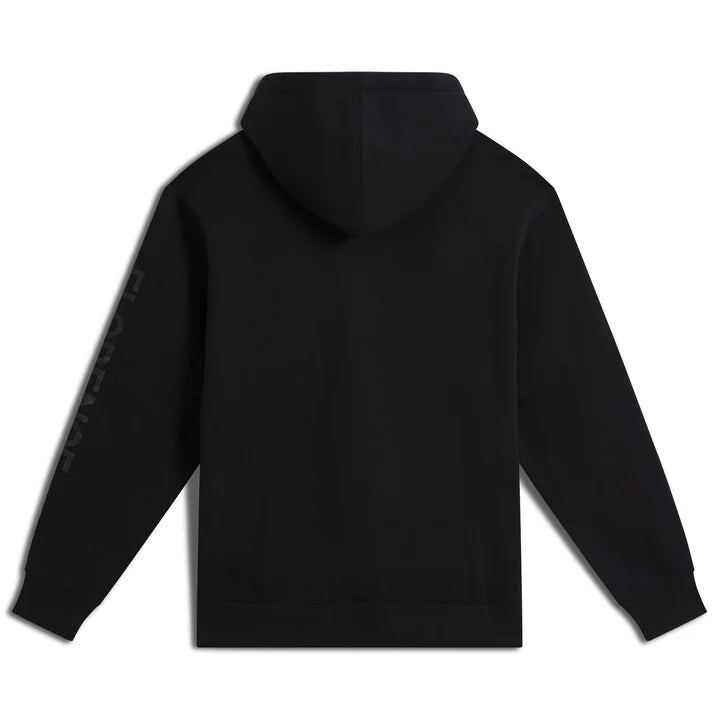 Florence Marine X Hoodie in black back view
