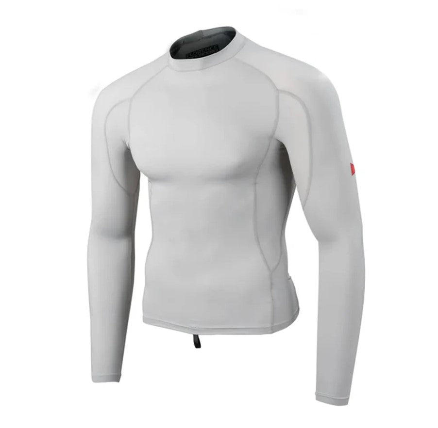 Florence Marine X Long Sleeve Rashguard in silver