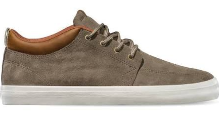 Globe GS Chukka Walnut/Off White Shoe from side