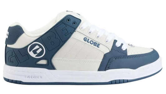 Globe Tilt Men's Skate Shoes in blue and grey colourway