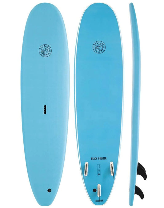 Gnaraloo 7'0 Beach Cruiser Softboard blue