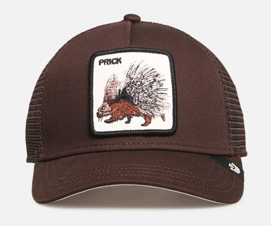 Goorin Bros Prick Trucker Cap in ground brown colourway