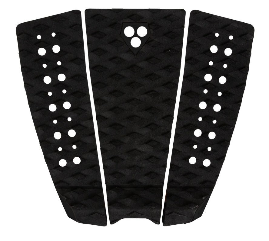 FCS GORILLA PHAT THREE BLACK GRIP PAD in black