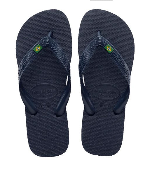 Havaianas Brazil Logo navy jandals