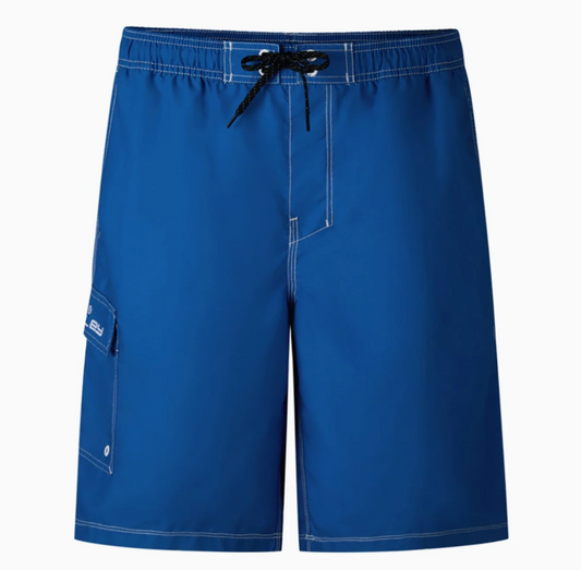 Hurley Yeilds Boys Boardshorts in blue from the front