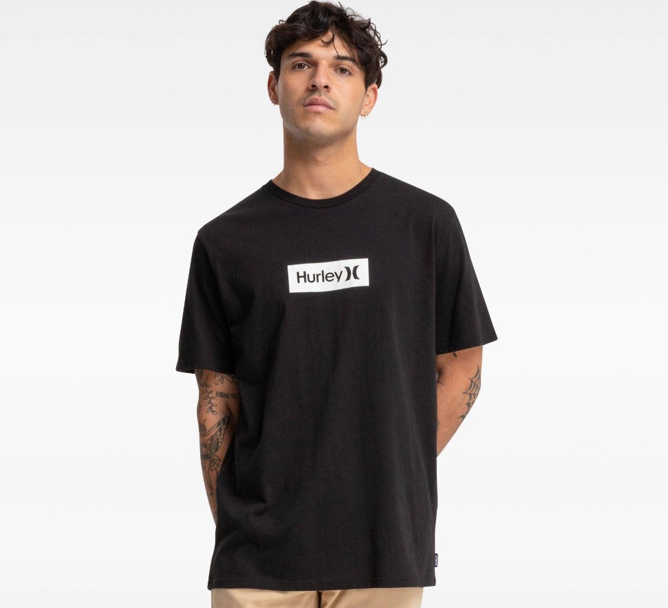 Hurley Box Only Tee in black