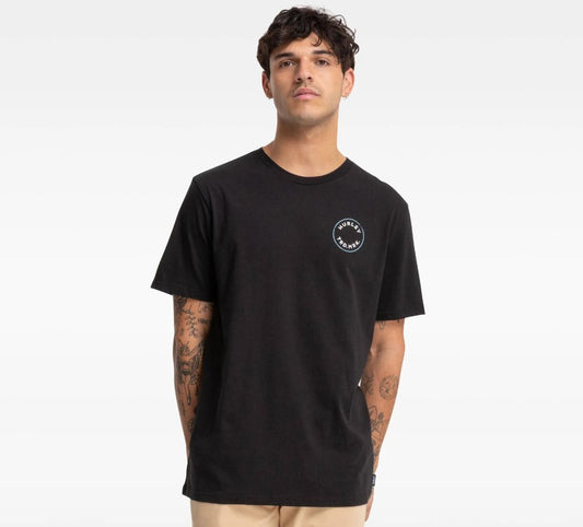 Hurley Trademark Tee in black from front