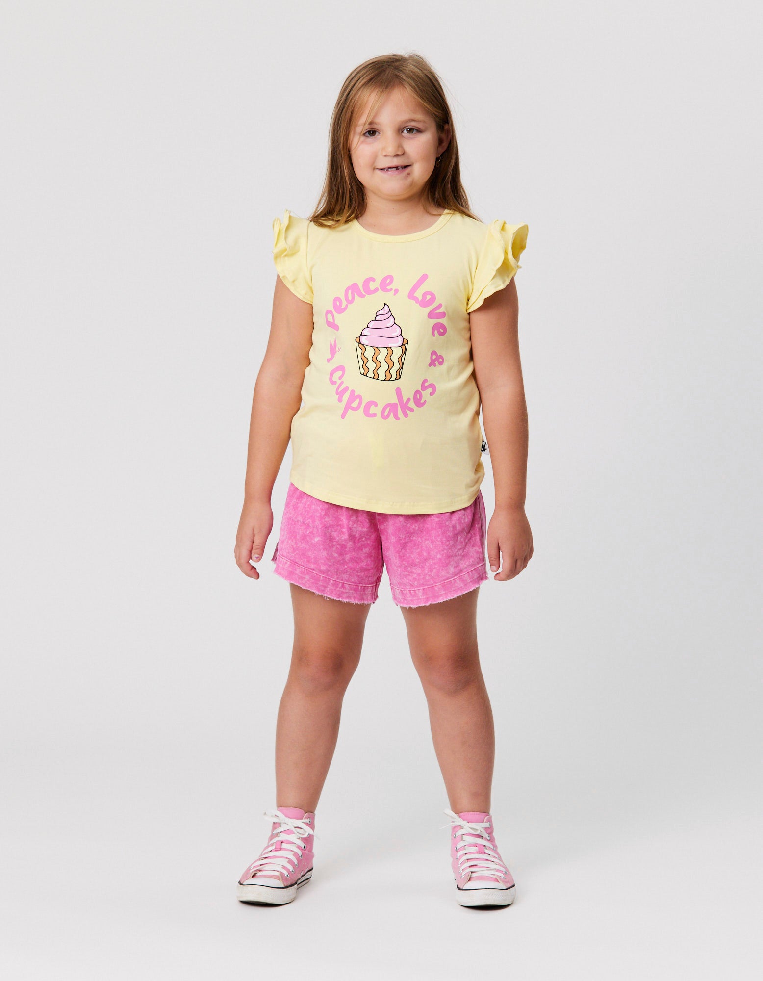 Kissed By Radicool Lemon Cupcake Frill Tee