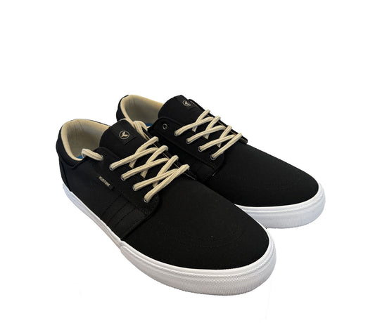 Kustom Remark 2 Men's Shoes&nbsp; in black/cream colourway from side of a pair