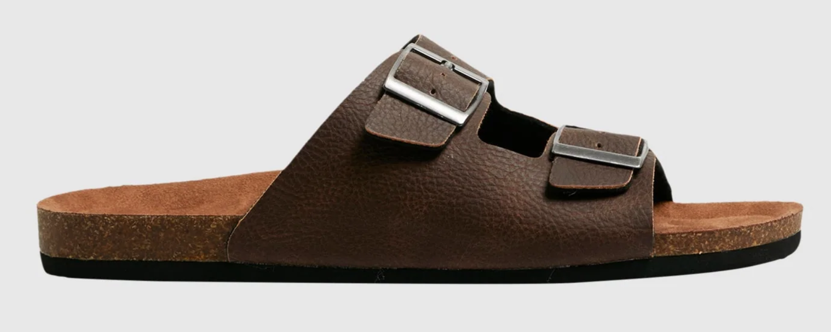 Kustom Women's Duo Slide - Chocolate from side