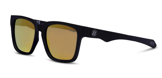 Liive Hi Seas Matte Black Mad Hueys Mirror Polarised Sunglasses