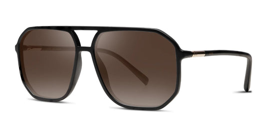 Liive Nia Matte Black Polarised Sunglasses