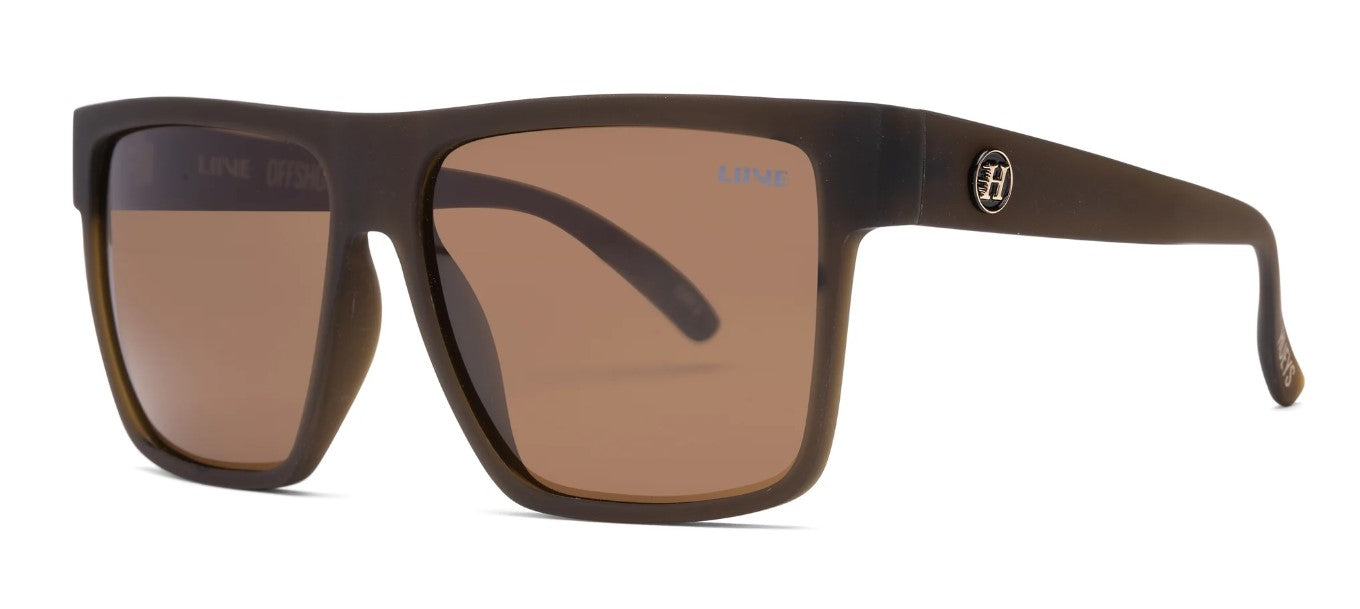 Liive Offshore Matt Beer Mad Hueys Polarised Sunglasses