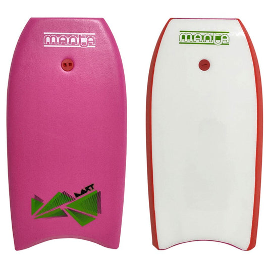 MANTA DART 33" EPS BODYBOARD 2025 in pink with white slick