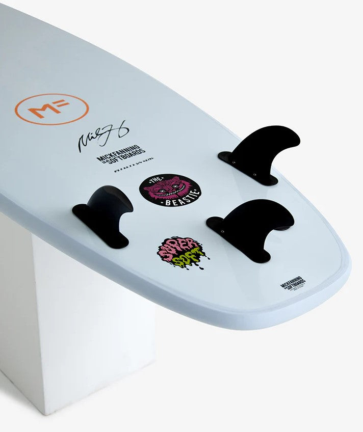 MICK FANNING SOFT BOARDS SUPER SOFT ７’６” Buy the MF Softboards Super Soft 7ft 6in Orange Surfboard