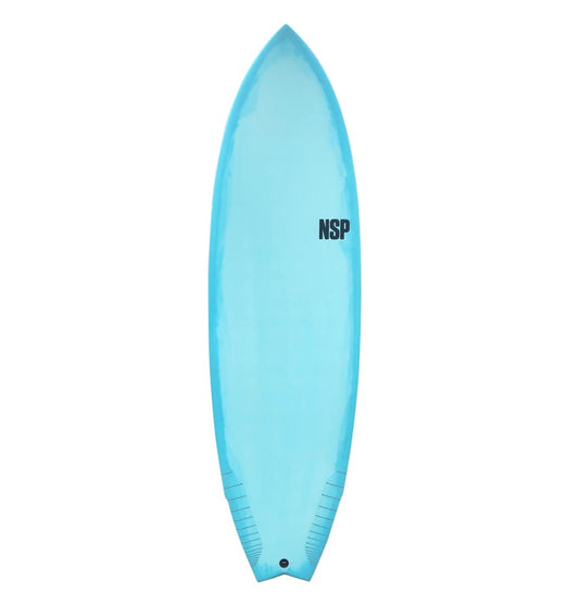 NSP Protech epoxy fish surfboard