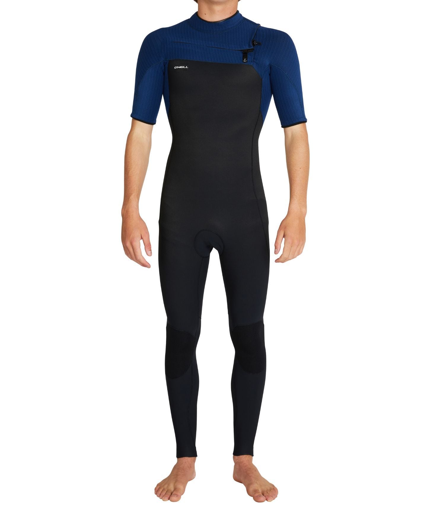 O'Neill Hyperfreak 2mm CZ SS Full Wetsuit GBS in black and marine colourway