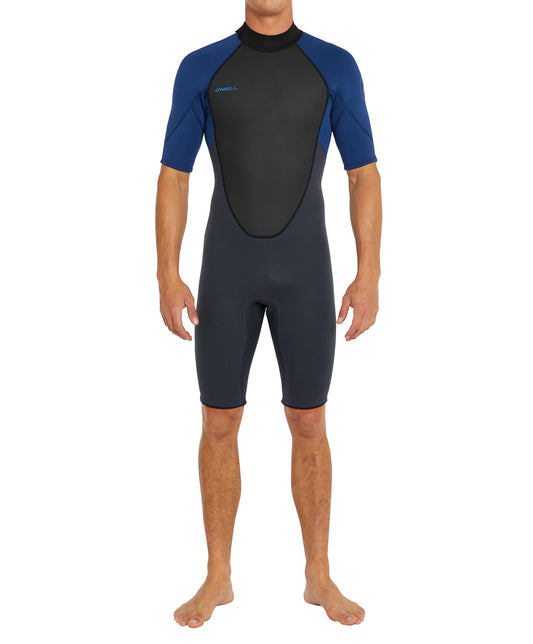 O'Neill Reactor II BZ 2mm Spring Wetsuit in gunmetal and marine colours