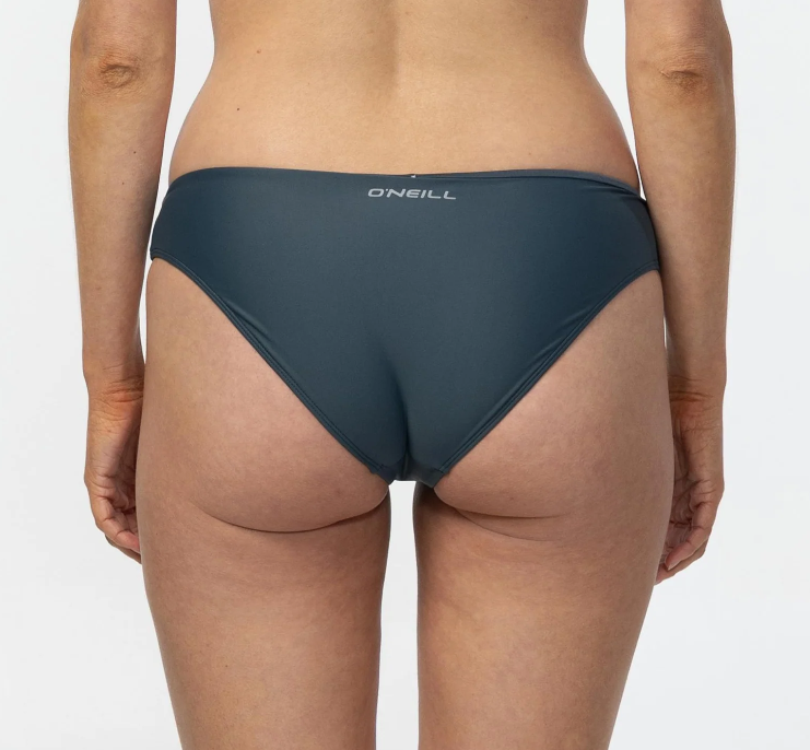 O'Neill Performance Surf Hyperfreak Bralette Bikini in slate showing the pant from the back