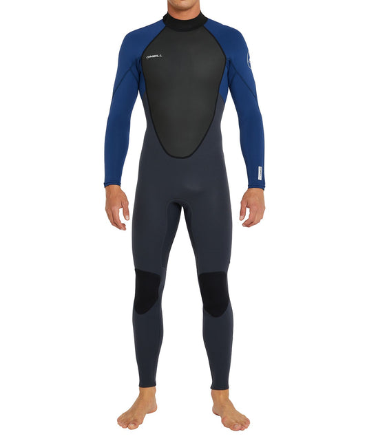 O'Neill Reactor II 3/2mm BZ Full FL Wetsuit in gunmetal and marine colours