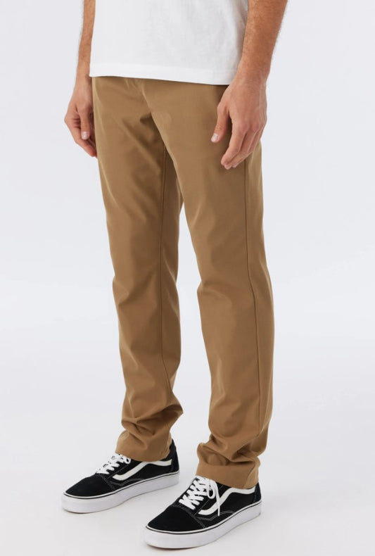 O'Neill Redlands Modern Hybrid Pants in dark khaki
