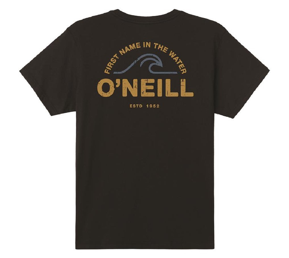 O'Neill Riptide Tee  in black from back