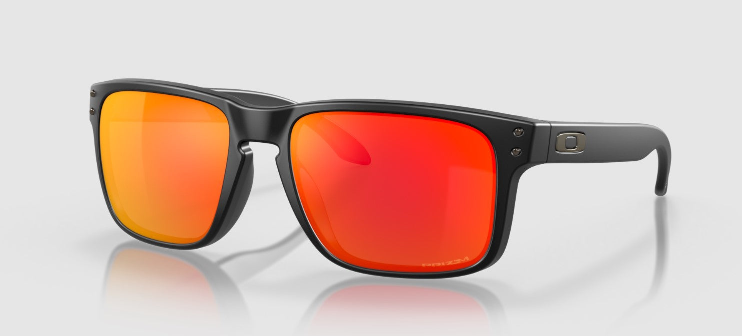 OAKLEY HOLBROOK XL MaTTe BLac with PRIZM RUBY lens sunglasses