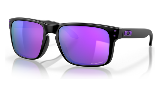 Oakley Holbrook Matte Black frames with Prizm Violet lens Sunglasses