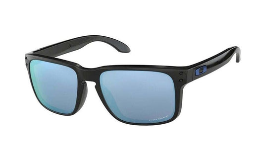 Oakley Holbrook Polished Black with Prizm Deep Water Polarised lens Sunglasses