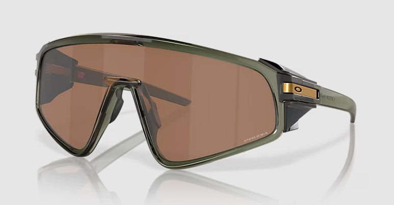 Oakley Latch Panel Olive Ink frames with Prizm Tungsten lens Sunglasses