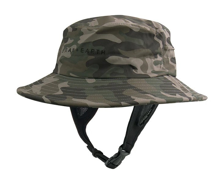 Ocean and Earth Bingin Lightweight Softpeak Surf Hat in camo