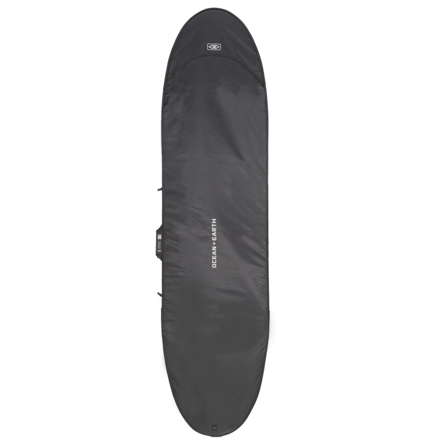 Ocean and Earth Cor-x 9'2 longboard Day Cover in black from top