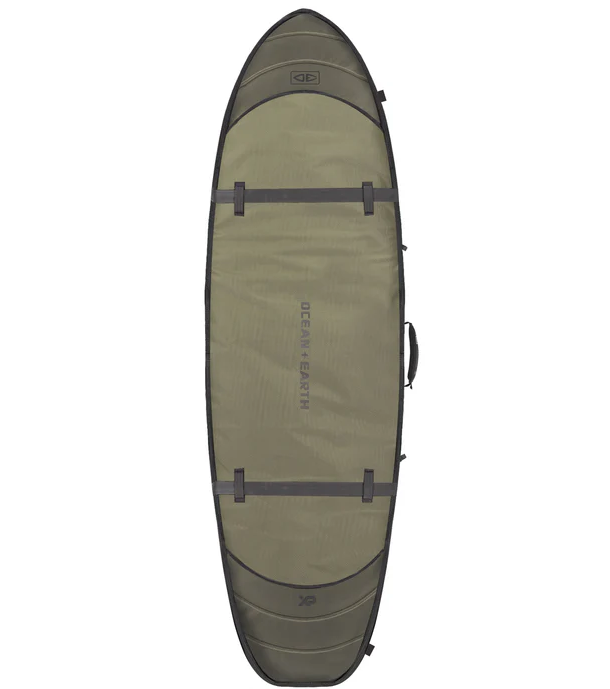 Ocean and Earth Hypa 6'8 3 Surfboard Travel Cover khaki