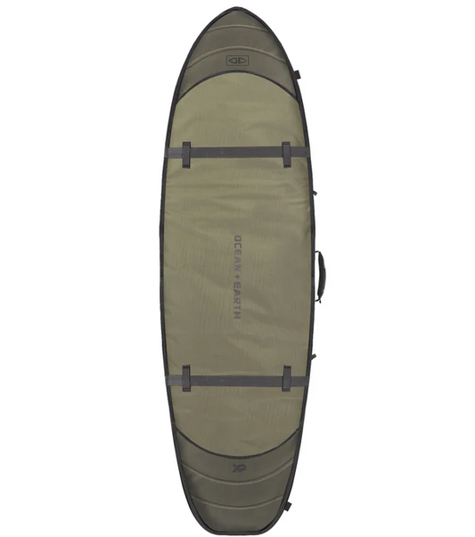 Ocean and Earth Hypa 6'8 3 Surfboard Travel Cover khaki