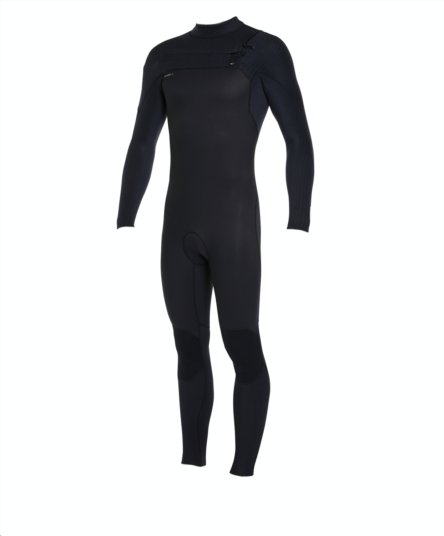 O'Neill Hyperfreak 4/3+mm Chest Zip Wetsuit in black colourway