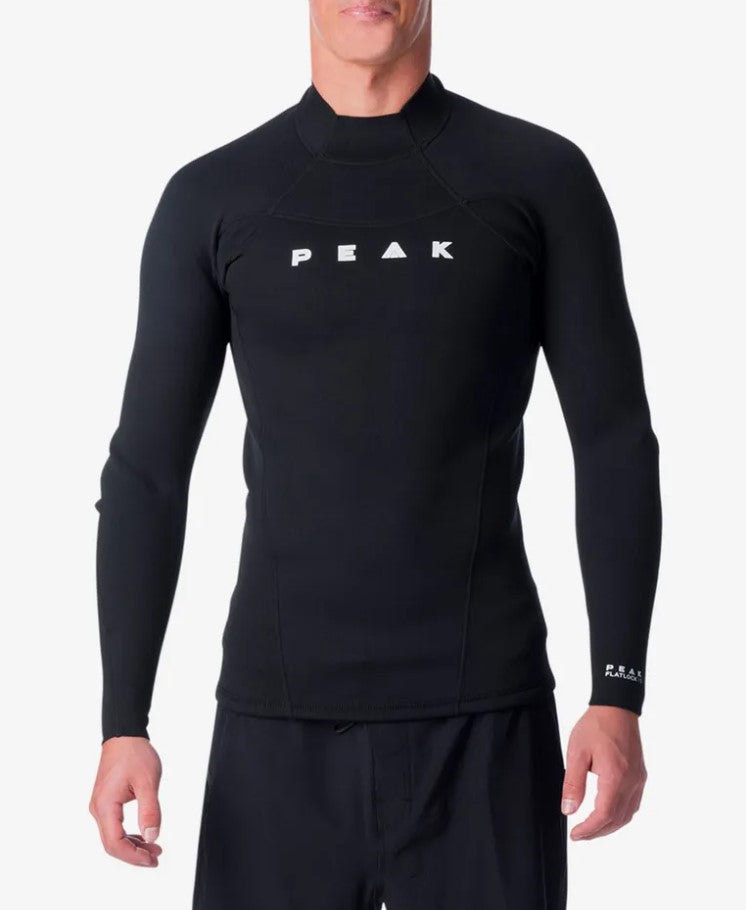 Peak Energy 1.5mm Long Sleeve Wetsuit Jacket from front on model