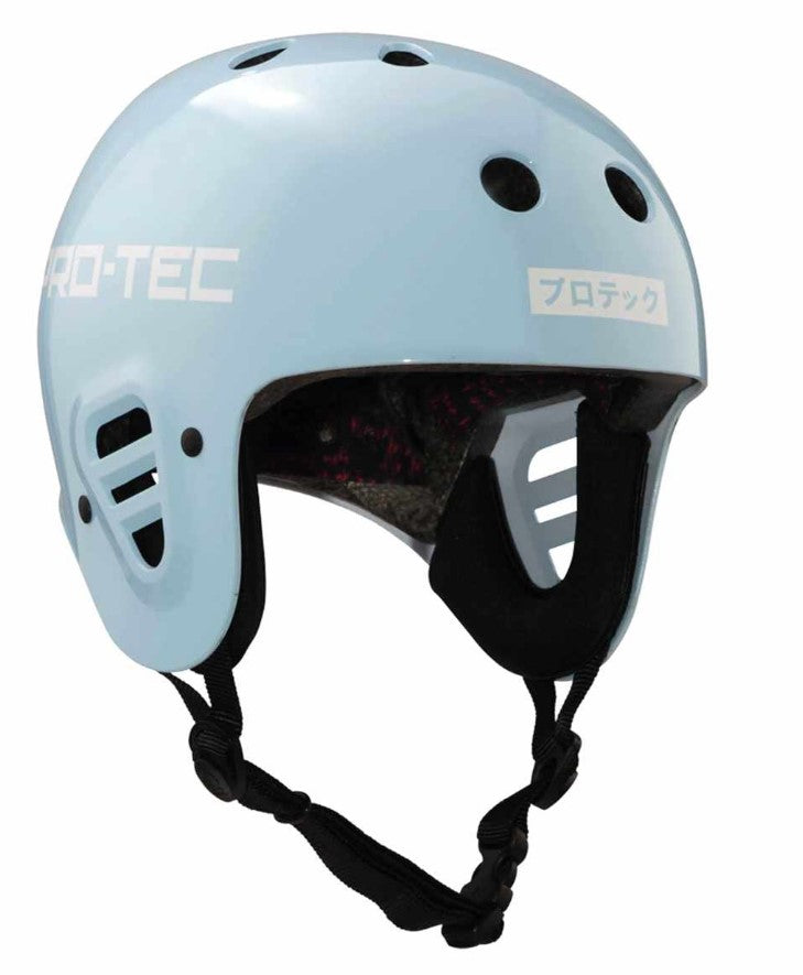 Protec Full Cut Cert Skate Helmet
 in sky blue from front