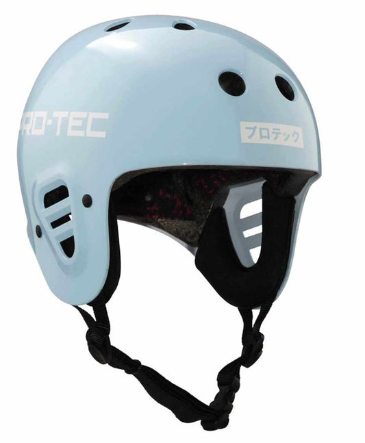 Protec Full Cut Cert Skate Helmet
 in sky blue from front