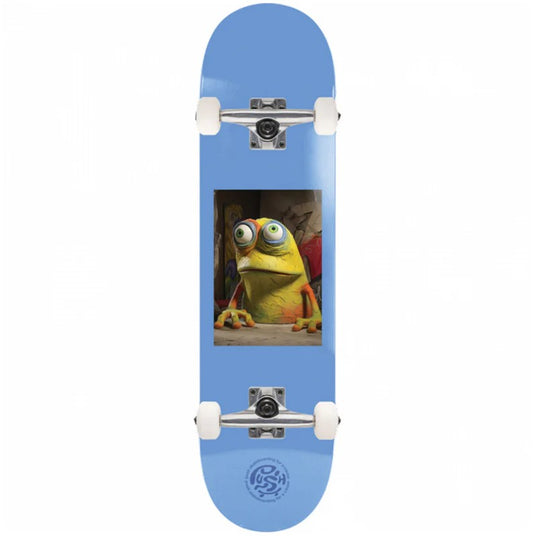 Push Creature 7.0" Skateboard Complete in blue