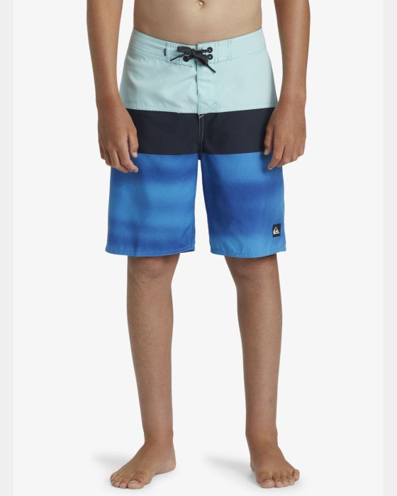 Quiksilver Everyday Panel Youth 17" Boardshorts in limpet shell colourway