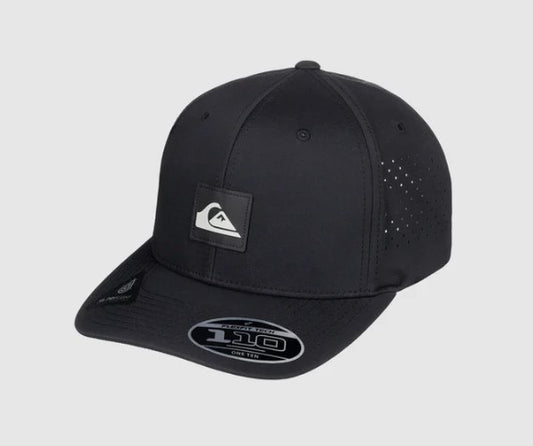 Quiksilver Adapted Amphibian Flexfit Cap in black