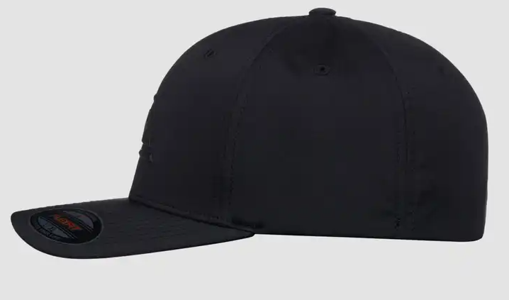 Quiksilver Amped Up Flexfit Cap in black from side