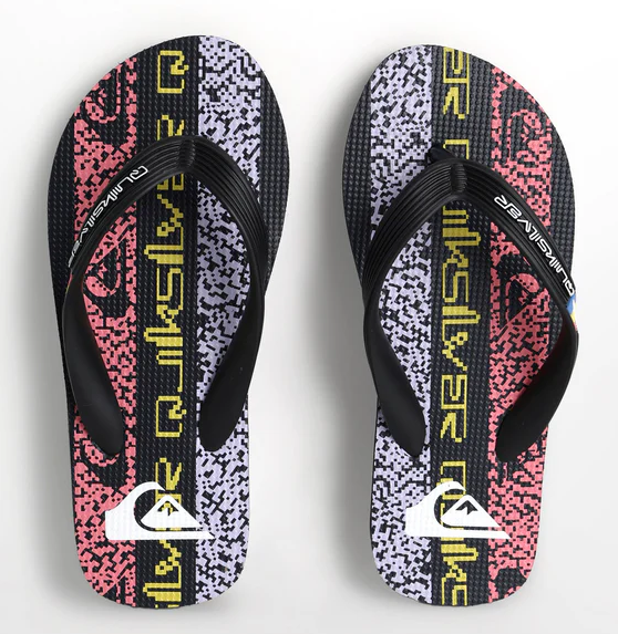 Quiksilver Youth Moncata Art jandals in multi colour
