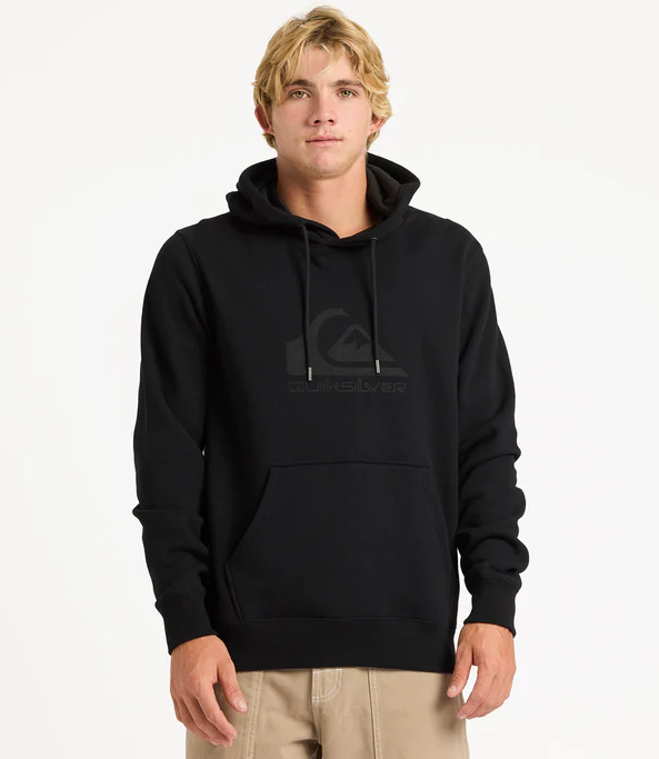 Quiksilver Mens Comp Logo Men's Hoodie in black