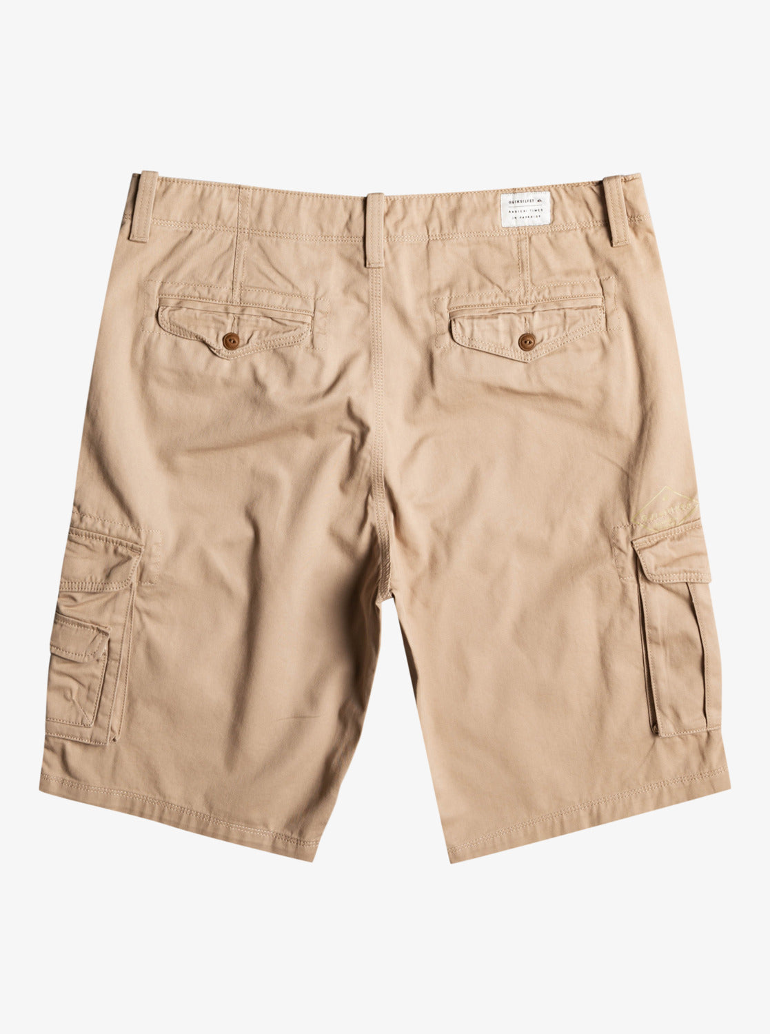 Quiksilver Crucial Battle Cargo Shorts in plage colourway from rear