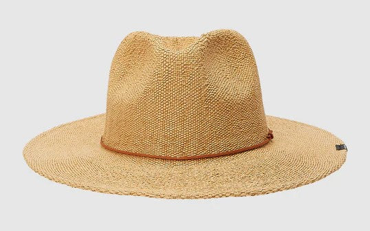 Quiksilver Crushy Mens Straw Hat in khaki from front