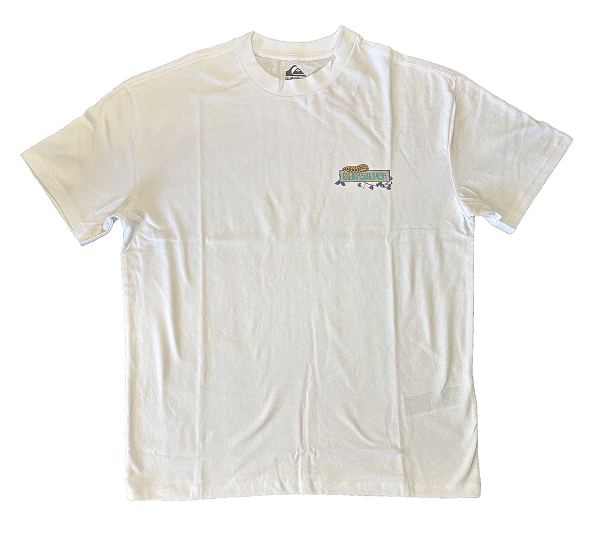 Quiksilver Elements Tee in colour white front veiw