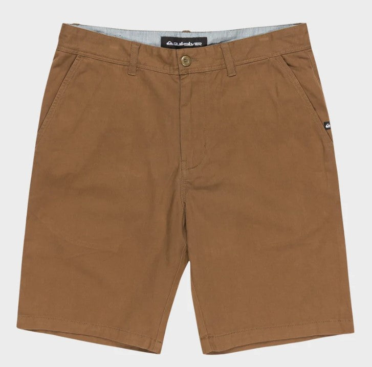 Quiksilver Everyday Union Light Walkshorts in fallen rock colourway from front