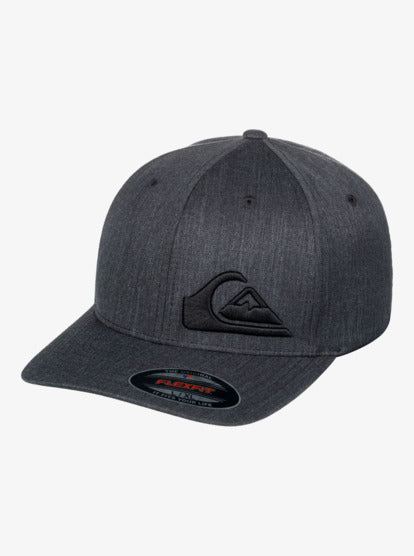 Quiksilver Final 2 Flexfit Cap in charcoal heather colourway