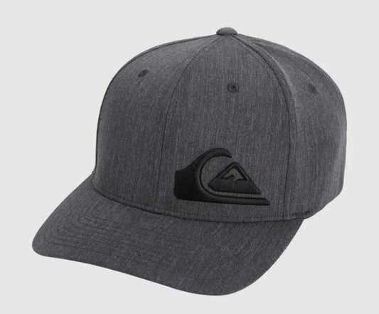 Quiksilver Final 2 Flexfit Cap in charcoal heather colourway